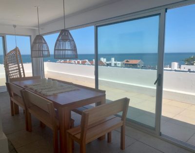 380 Moderno departamento con terraza propia y vista al mar